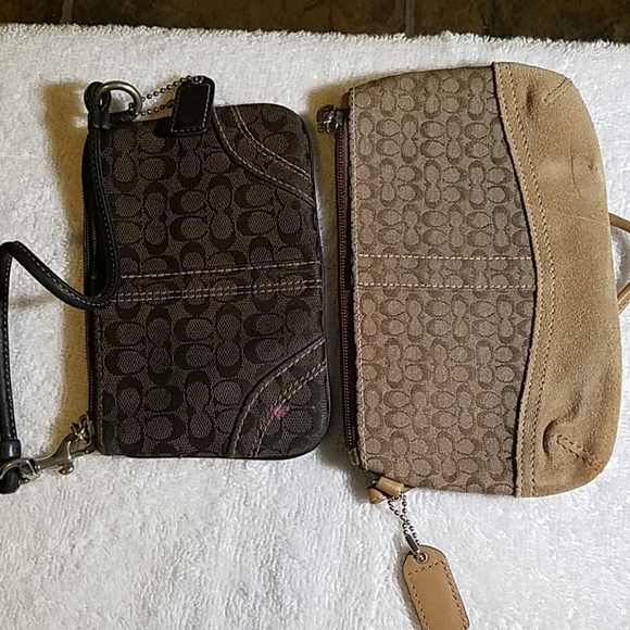 Coach Handbags - Bundle of Coach Wristlets